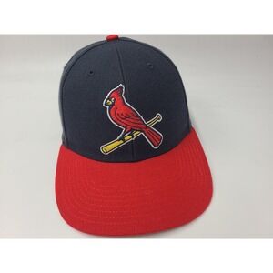 St Louis Cardinals Twins Enterprise Adjustable Hat Cap Wool Blend MLB Blue Red